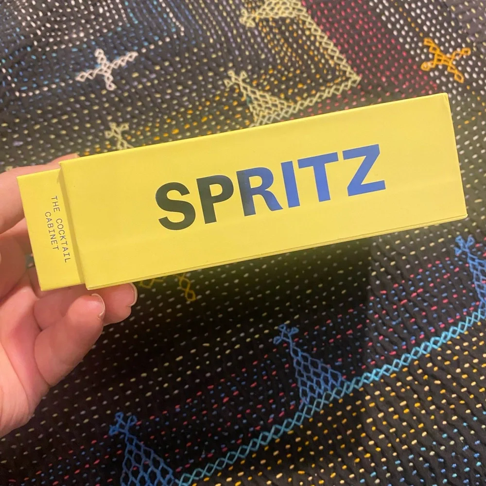 Cocktail Recipe Card Set Spritz